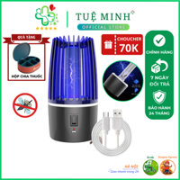 Đèn Bắt Muỗi Sạc Pin Thông Minh AK-M33, đèn ngủ bắt muỗi sạc pin tiện dụng