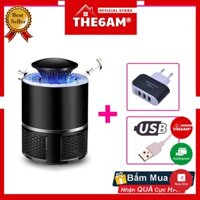 Đèn Bắt Muỗi Thông Minh Cao Cấp [Hàng Chính Hãng] Đồ Gia Dụng Đèn Bắt Côn Trùng Kèm Dây Sạc USB Tiện Lợi 6AM07