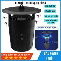 Đèn bắt muỗi thông minh Rạng Đông DBM01 thu hút mũi bằng ánh sáng LED UV, không gây ồn