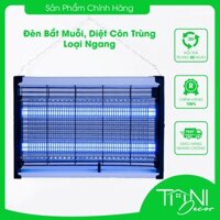 Đèn bắt muỗi và côn trùng treo tường loại ngang, máy bắt muỗi thông minh hiệu quả công suất cao