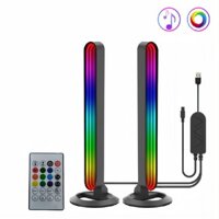 Đèn bầu không khí Led Trò chơi chơi chơi Game Đèn khí quyển Máy tính để bàn Không khí tiện dụng Dụng cụ vẽ tranh âm thanh Đồng bộ hóa Thiết kế gương siêu nhạy cảm Rất thiết thực Ga
