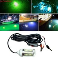Đèn bẫy câu cá LACHAPELLY, Đèn LED 108 Đèn LED tìm cá 12V, Đèn LED bể bơi dưới nước IP68 4 màu Đèn câu cá mực Krill
