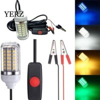 Đèn bẫy câu cá YZ, 108 đèn LED dưới nước Tìm cá, Đèn LED bể bơi 12V LED chống nước IP68 Phụ kiện câu cá