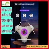 ĐÈN BẪY DÍNH MUỖI VÀ CÔN TRÙNG ĐIỆN TỬ BẰNG SÓNG ÁNH SÁNG THU HÚT "BAHAMAR"  Bắt muỗi 720 độ, phổ 396 bẫy muỗi và ruồi