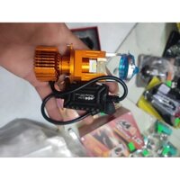 Đèn Bi Cầu Mini T9 Pro V2 kính tím, T9 pro thường bản hộp đen