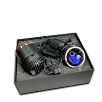Đèn Bi Gầm 3.0 P80+ 2025  60W/12.24V/DC 3 Màu Cắt Sáng Pha Màn Chập Chống Chói