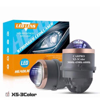 Đèn bi gầm Led 3 màu 3.0 inch  siêu sáng, 2 chế độ cos pha, chống nước tuyệt đối (GIÁ 1 ĐÈN)
