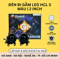Đèn Bi Gầm LED HCL 3 Màu | 2 Inch Phù Hợp Mọi Xe