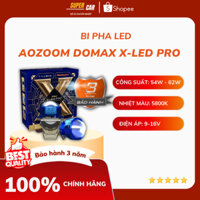 Đèn Bi X Led Domax Light Pro Chính Hãng Aozoom Đỉnh Cao Tăng Sáng Cho Xe Hơi Độ Đèn Ô Tô Cao Cấp