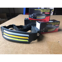 Đèn Bin đội đầu 3 màu có cảm ứng