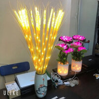 Đèn Bông Lúa, đèn led Bông Lúa Thần Tài Thu Hút Tài Lộc Ban Thờ Thần Tài, Đèn Led cây lúa, bó 10-20 Bông Lúa