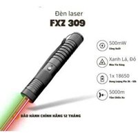 Đèn Bút laser 2 Tia Xanh Lá Và Đỏ Trong 1 Vỏ Đen