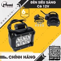 Đèn C6 12V Led Siêu Sáng CAO CẤP [ GIÁ RẺ]