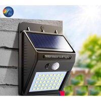 Đèn cảm biến hồng ngoại năng lượng mặt trời Solar Motion Sensor Light lắt đặt vị trí cửa ra vào