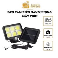 Đèn Cảm Biến Năng Lượng Mặt Trời Tấm Pin Rời Thiết Kế Bền Bỉ Hiện Đại Dễ Lắp Đặt