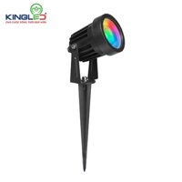 ĐÈN CẮM CỎ 7W ĐỔI MÀU RGB  DCC-7-RGB KINGLED