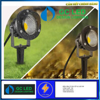 Đèn cắm cỏ, chiếu cây GC-LED 7W ánh sáng vàng