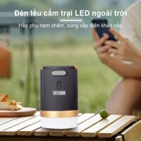 Đèn cắm trại lều chống thấm nước đèn chùm Đèn ngủ LED có điều khiển từ xa Đèn làm việc di động Pin sạc tích hợp Đèn cắm