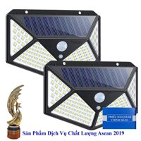 ĐÈN CẢM ỨNG NĂNG LƯỢNG MẶT TRỜI - ĐÈN CHỐNG TRỘM NĂNG LƯỢNG MẶT TRỜI 100 LED