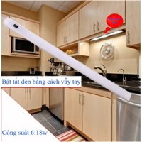 Đèn cảm ứng vẫy tay lắp tủ bếp dài 60cm bóng led 11W - Esmarthome