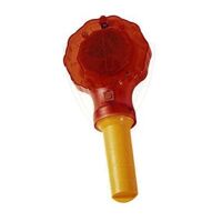 Đèn cảnh báo cầm tay dùng pin Hoa Mai đỏ D4
