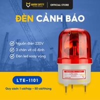 Đèn cảnh báo công trình thi công đèn led xoay cảnh báo tín hiệu LTE-1101 sử dụng điện 220V