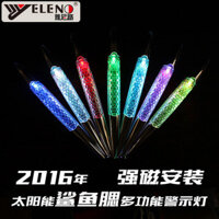 Đèn cảnh báo đa chức năng hình vây cá mập năng lượng mặt trời, đèn không khí, đèn trang trí xe hơi, đèn chiếu sáng xung quanh