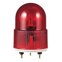 Đèn cảnh báo gương xoay bóng sợi đốt D100mm QLIGHT S100R-BZ-AC380-R