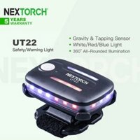 Đèn cảnh báo NEXTORCH UT22 – LED Xanh Đỏ, Điều Khiển Cử Chỉ, Cảm Biến Định Hướng, Sạc USB-C