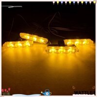 Đèn cảnh sát WTTLE, Đèn cảnh báo đèn Flash cứu hộ xe cứu hộ, Đèn Flash khẩn cấp điều khiển từ xa có dây 12 đèn LED đa năng