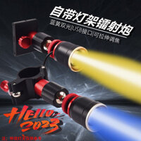 Đèn Câu Cá Đêm Câu Cá Laser Siêu Sáng Mạnh Ánh Sáng Có Thể Điều Chỉnh Tập Trung Laser Pháo Hộp Câu Cá Chuyên Dụng Hoang Dã Câu Cá USB Đèn Xanh