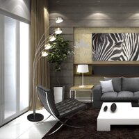 Đèn cây cần cong nghệ thuật – AP2008-6F