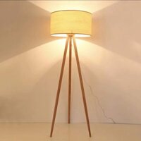 Đèn cây đứng 3 chân gỗ phòng ngủ hiện đại DC-539-21