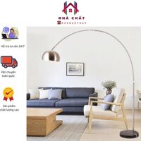 Đèn Cây Đứng Dáng Cong, Đèn Trang Trí Nội Thất, Đèn Sofa Cong Cần Câu Decor Phòng Khách (Tặng Kèm Bóng Đèn LED)