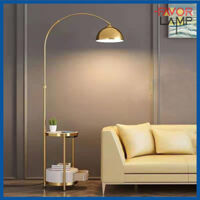 Đèn cây đứng trang trí phòng khách kết hợp bàn trà cao cấp MDW1026