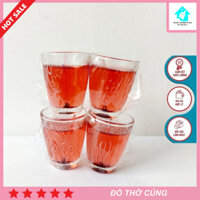 Đèn Cầy Ly Riệu Bầu Nhỏ Nến Ly Thủy Tinh Cúng, Thờ - House Cleaning Tools 02-  Hộp 12 Ly