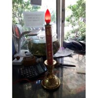 Đèn Cầy (Nến) Bàn Thờ Cúng - 36cm (Bóng Đèn Led 1W)
