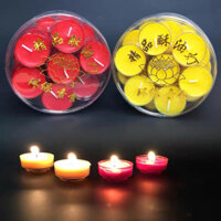 ĐÈN CẦY NẾN BƠ THỰC VẬT Tealight - 1 HỘP 28 VIÊN ( ĐỒ THỜ CÚNG TRANG TRÍ PHONG THỦY VĂN PHÒNG PHẨM THANH PHONG SHOP2