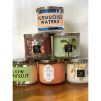 Đèn cầy nến thơm 3 bấc authentic Bath & Body Works 3-wick Scented Candle 411g (Mỹ)