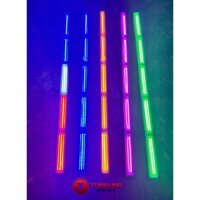 Đèn cây nháy 5 ô mẫu mới cắm tẩu điện áp dùng chung 12/24v. Đèn trang trí xe tải 75cm gắn nóc xe, mặt ga lăng xe ô tô