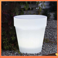 Đèn chậu hoa năng lượng mặt trời SPG, Đèn sân ngoài trời bằng nhựa PP 4LED, Chậu trang trí hiện đại cho cây trồng, Đèn trang trí sân vườn chống nước IP44, Đèn chiếu sáng tự động ban đêm