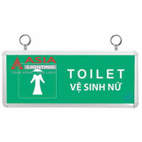 Đèn chỉ dẫn lối nhà vệ sinh nữ Asia TLU - 01 MẶT