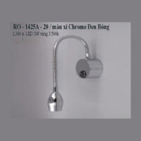 Đèn chiếu điểm gắn tường RO-1425A-20-MAU-XI-CHROME-DEN-BONG