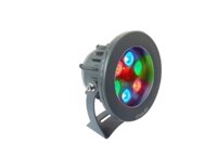 Đèn chiếu điểm ngoài trời Vinaled đa sắc màu RGB độc lập mẫu B OS-BG6R, Công suất : 6W, Nhiệt độ màu: Red 613-631nm / Green 515-535nm/ Blue 455-475nm