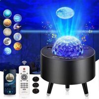 Đèn chiếu hành tinh Bluetooth K-1080 LED Đèn chiếu bầu trời đầy sao (Đen)