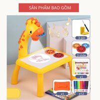 Đèn chiếu hình mẫu tập tô màu vẽ hình cho bé - Hàng chất lượng cao - Màu xanh