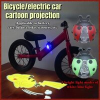 Đèn Chiếu Hình Pikachu Chạy Bằng Pin Gắn Đuôi Xe Hơi / Xe Máy