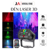 Đèn Chiếu Laser 3D Nháy Theo Nhạc, Sử Dụng Cho Party, Sân Khấu, Vũ Trường, Karaoke, Đèn Phòng Bay (J.A OFFICIAL STORE)