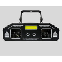Đèn Chiếu Laser 3D Quét Tia Cảm Biến Theo Nhạc 3in1 - Đèn Laser Quét Tia 2 cổng Cao Cấp