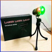 Đèn chiếu lazer lawn lamp hình ống nhòm có xoay ra 3 hiệu ứng, Đèn led laser chiếu trần phòng bay